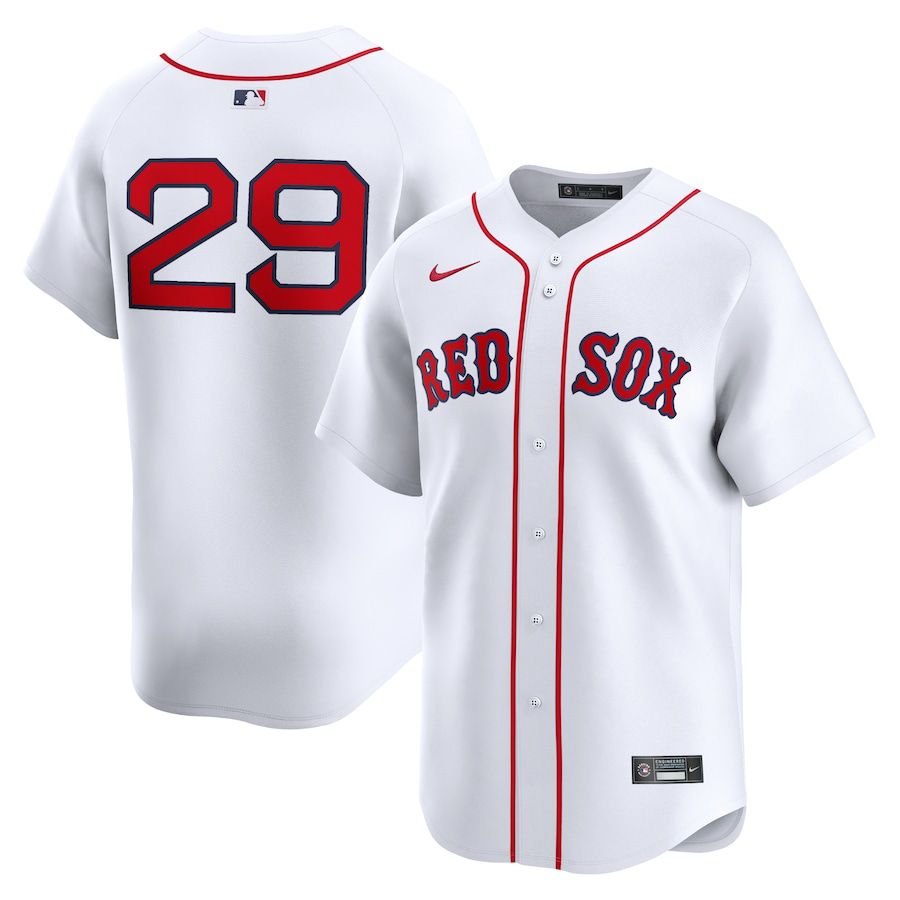Men Boston Red Sox 29 Bobby Dalbec Nike White Home Limited Player MLB Jersey